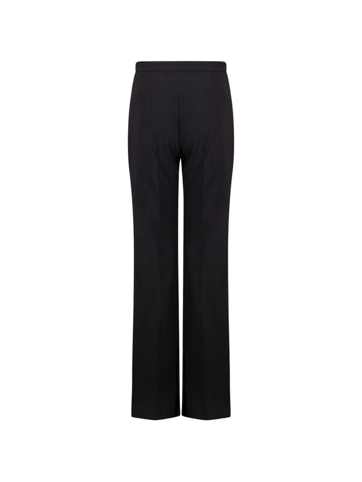 Pantaloni elasticizzati in crêpe 