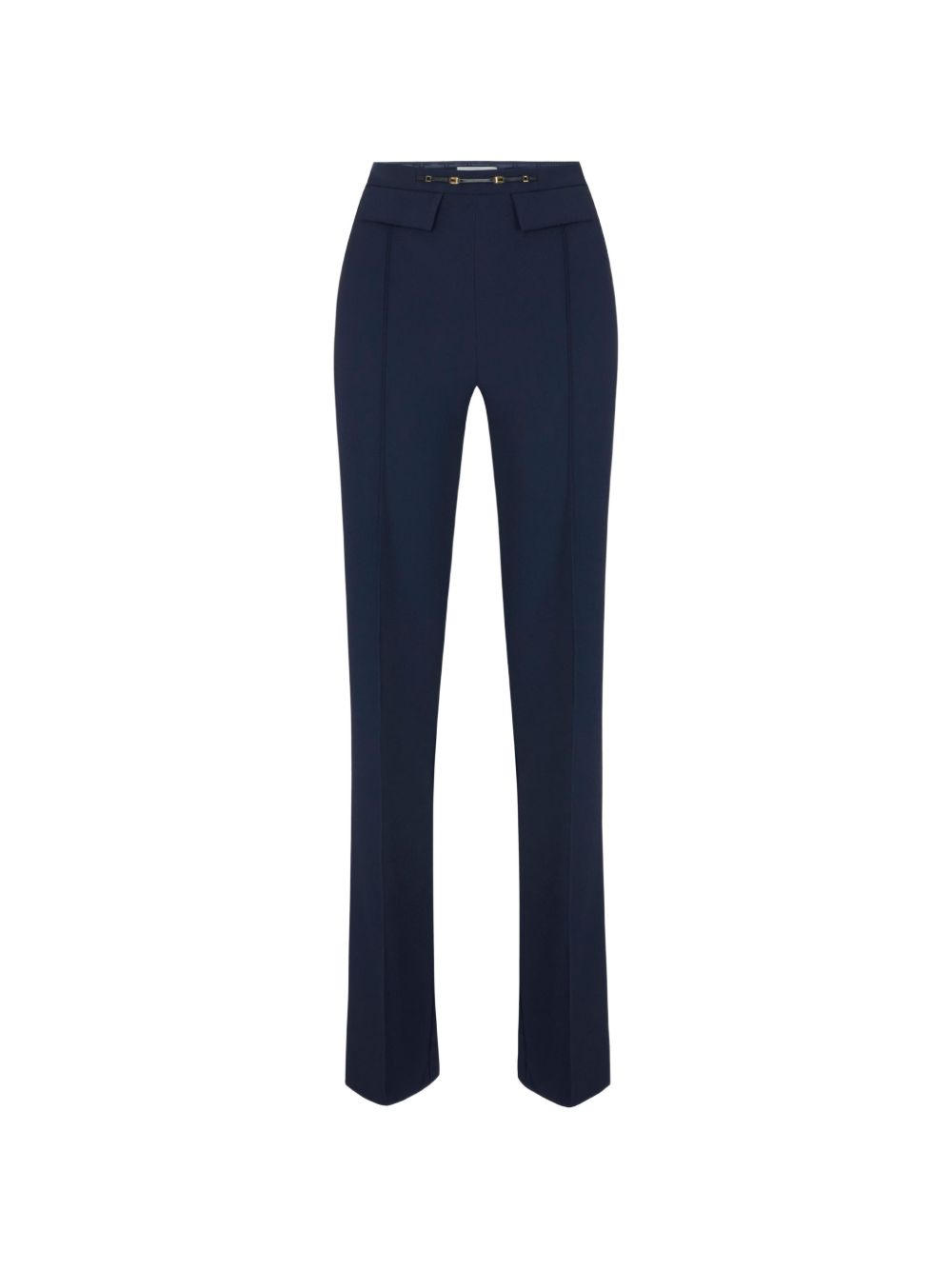 Pantaloni elasticizzati in crêpe 