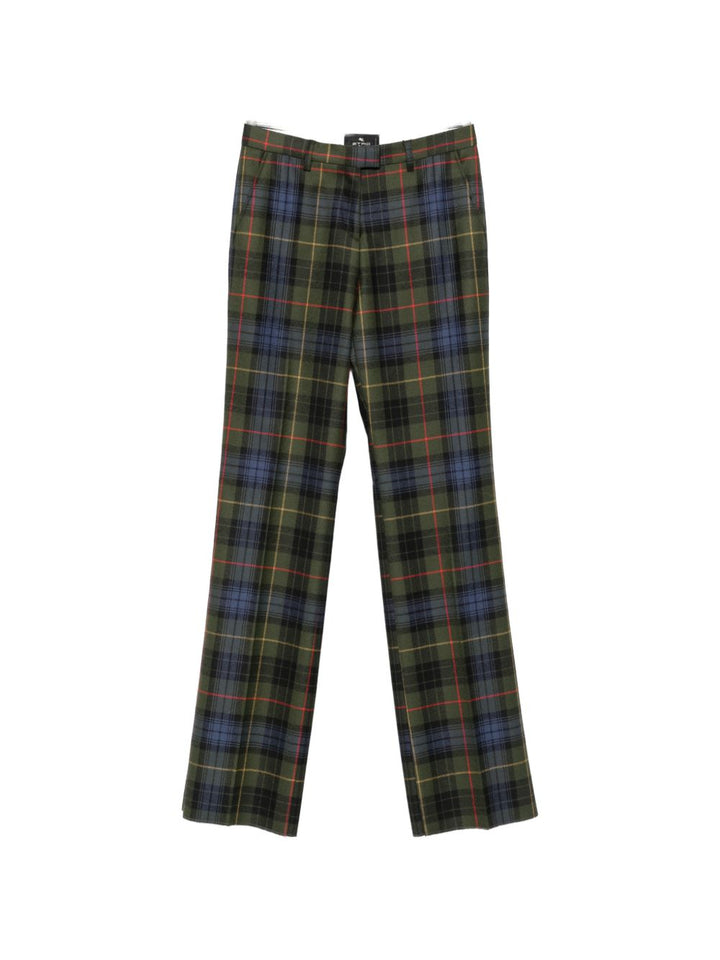 Pantaloni tartan a quadri 