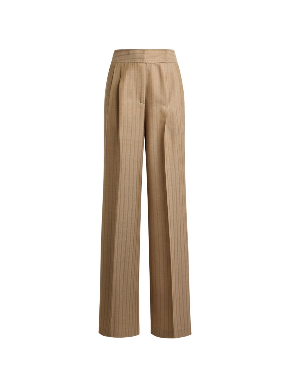 Pantaloni in lana jacquard 