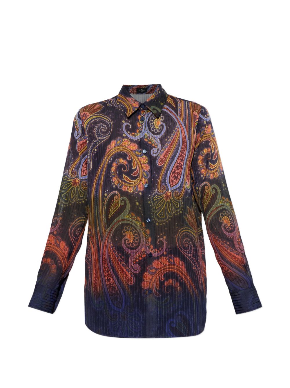 Camicia con stampa paisley 