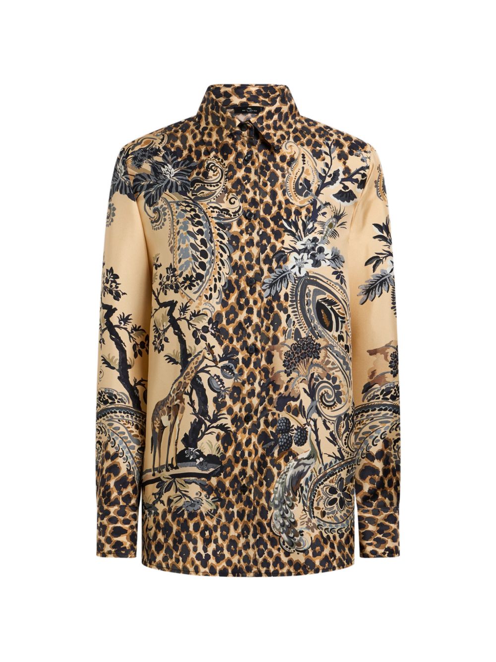 Camicia con stampa 