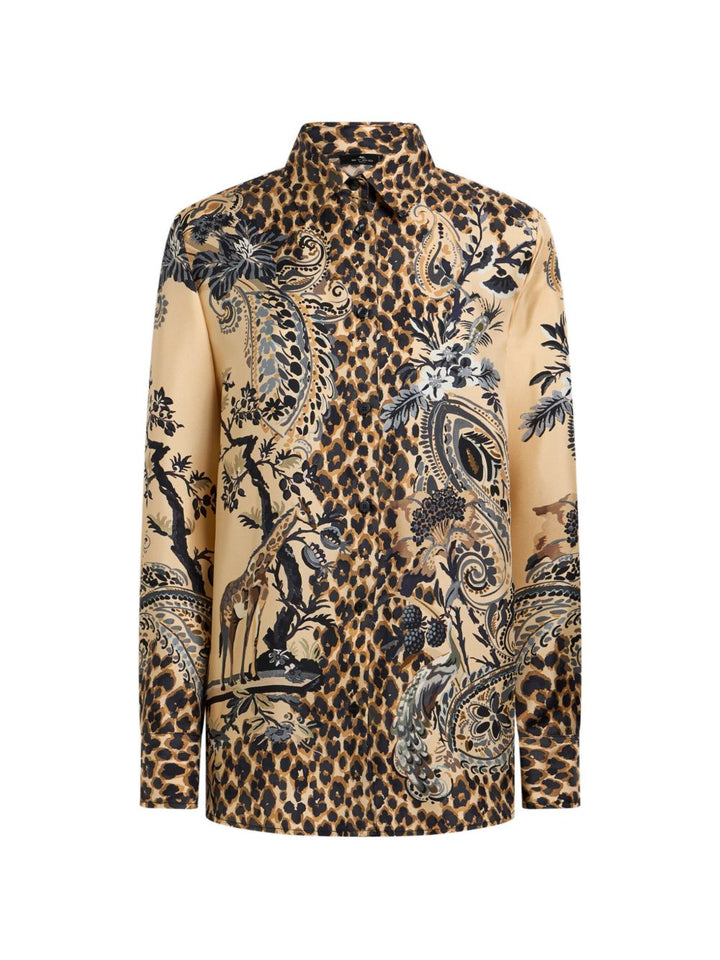 Camicia con stampa 