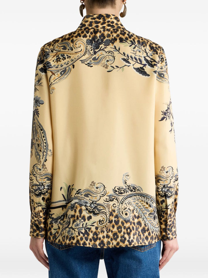 Camicia con stampa 