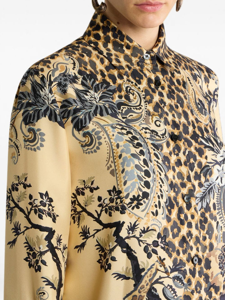 Camicia con stampa 