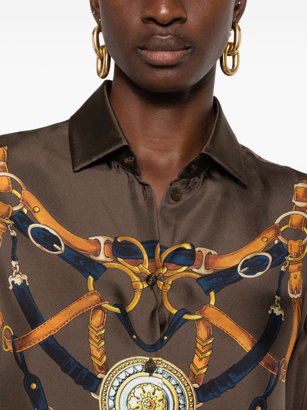 Camicia con stampa 