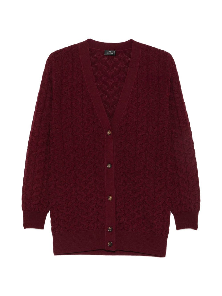 Cardigan con bottoni 