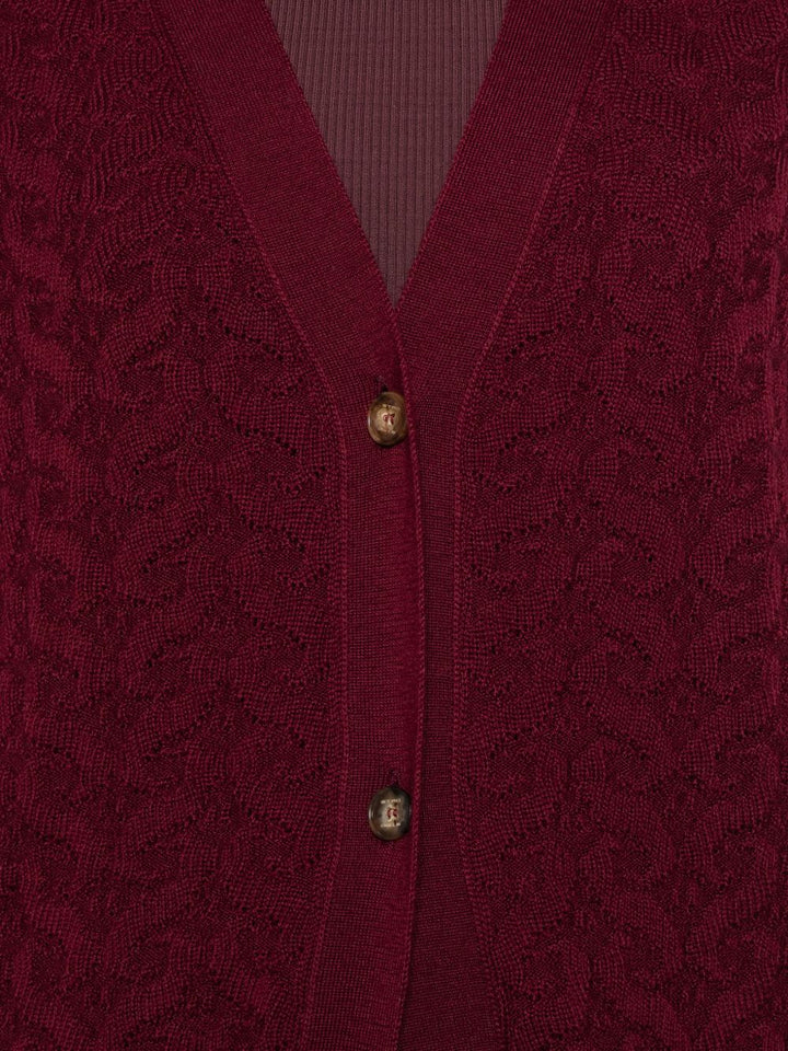 Cardigan con bottoni 