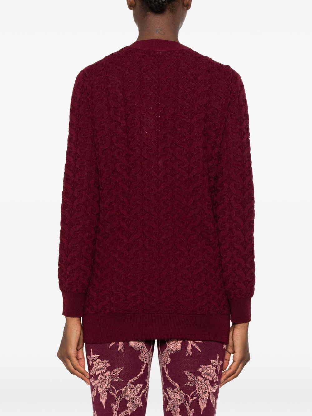Cardigan con bottoni 