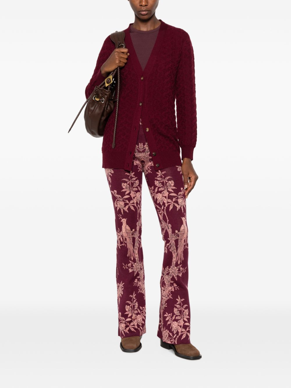 Cardigan con bottoni 