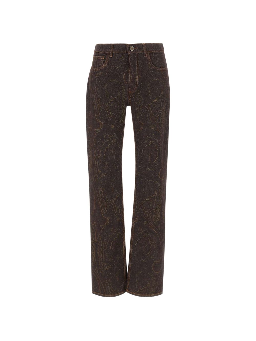 Jeans con stampa 