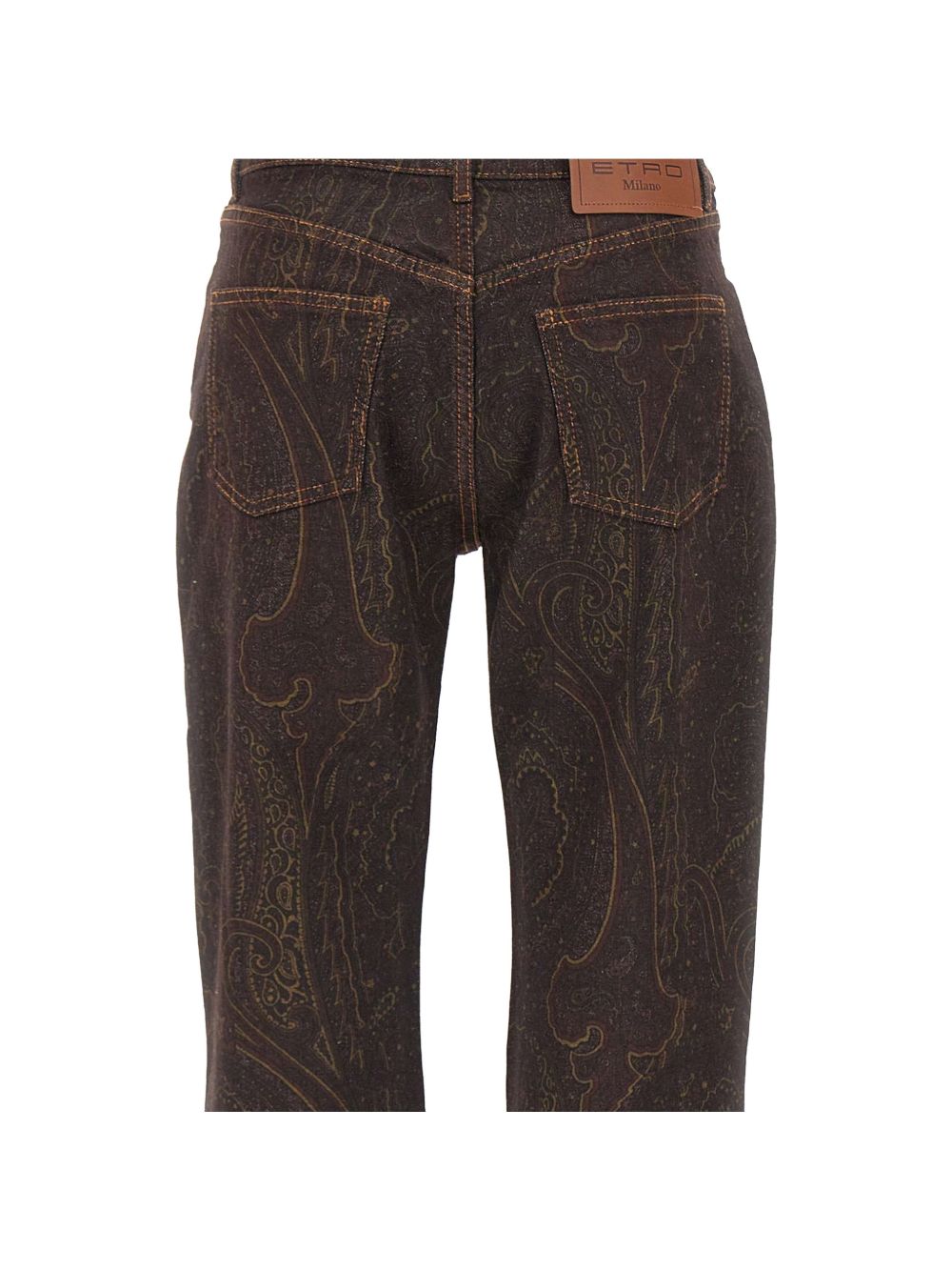 Jeans con stampa 