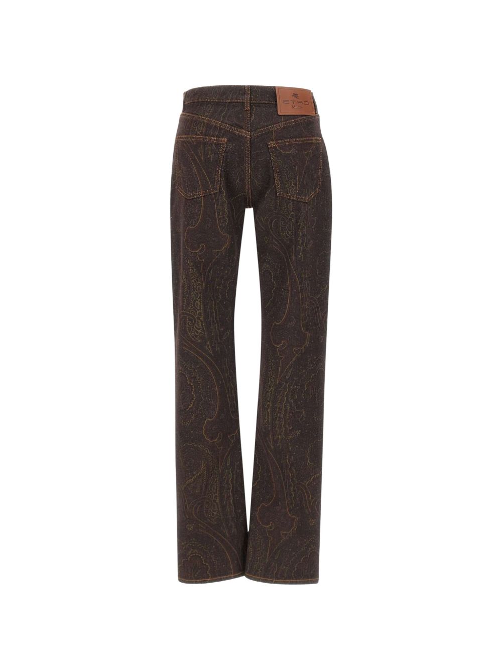 Jeans con stampa 