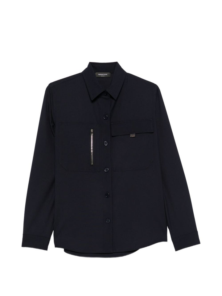 Camicia con tasche 