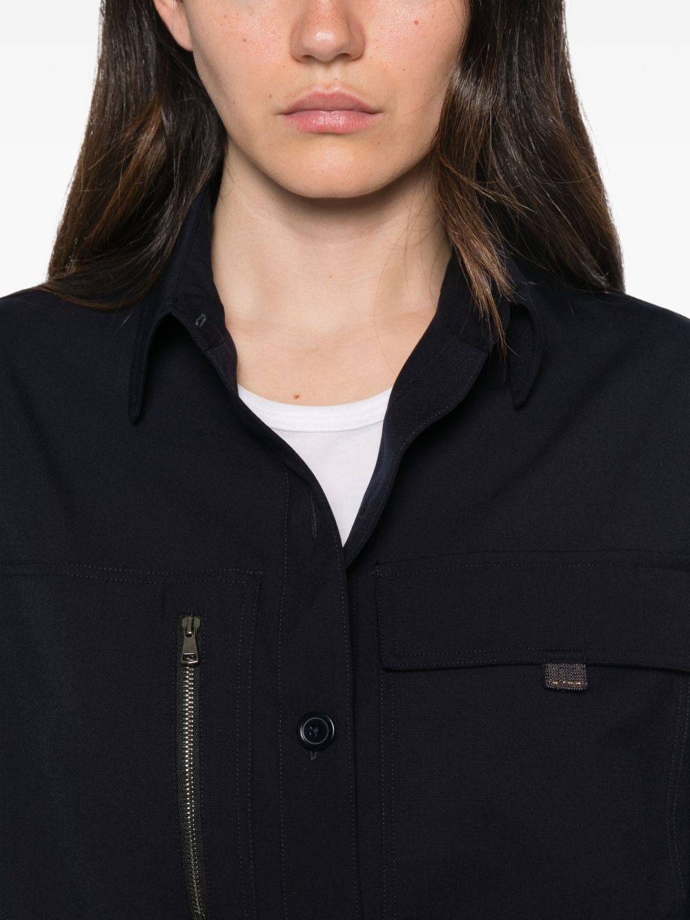 Camicia con tasche 