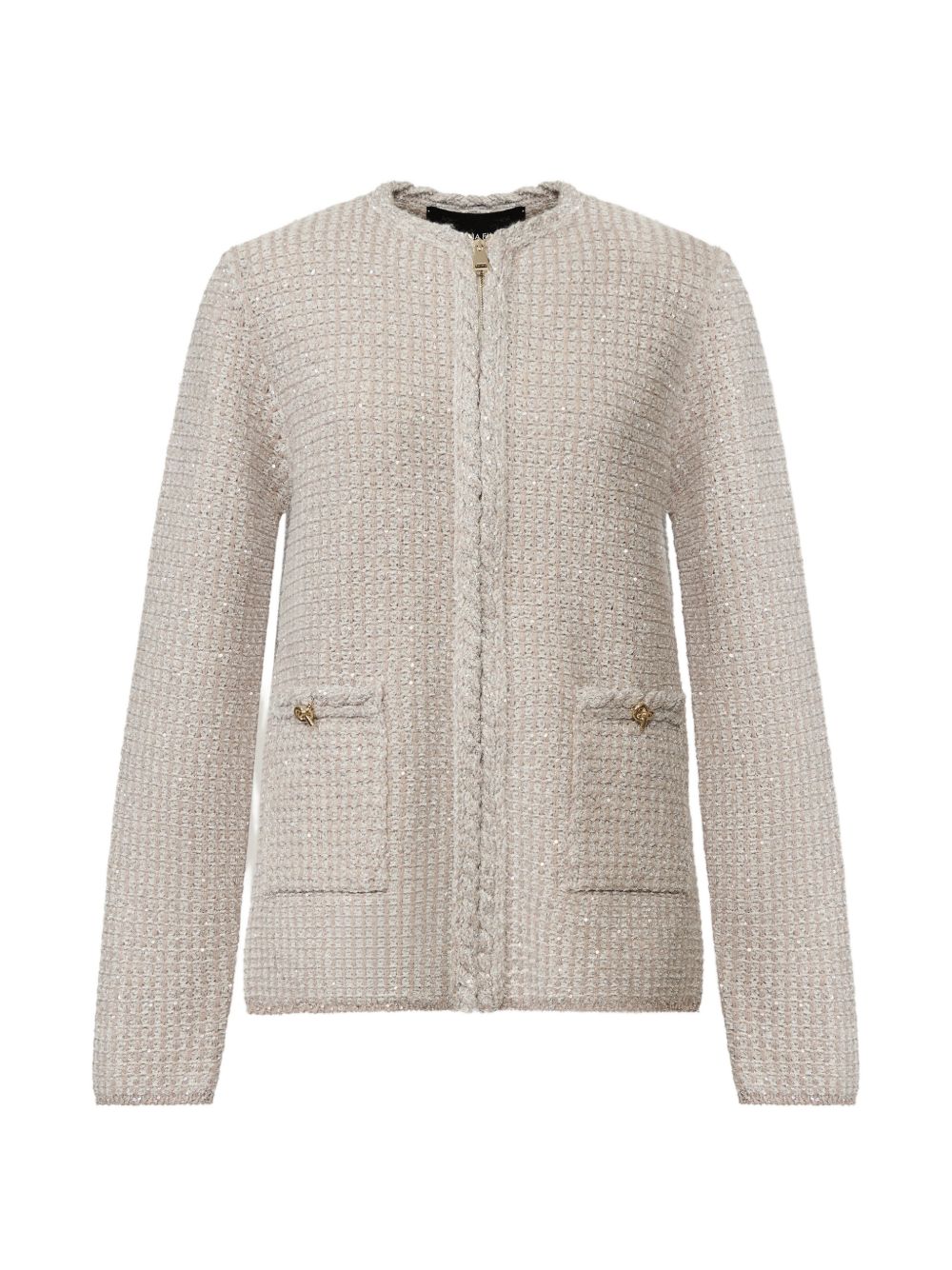 Cardigna con paillettes 
