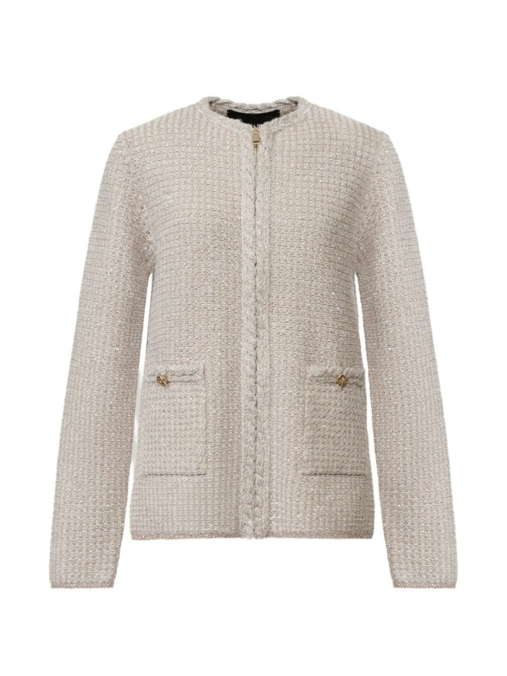 Cardigna con paillettes 