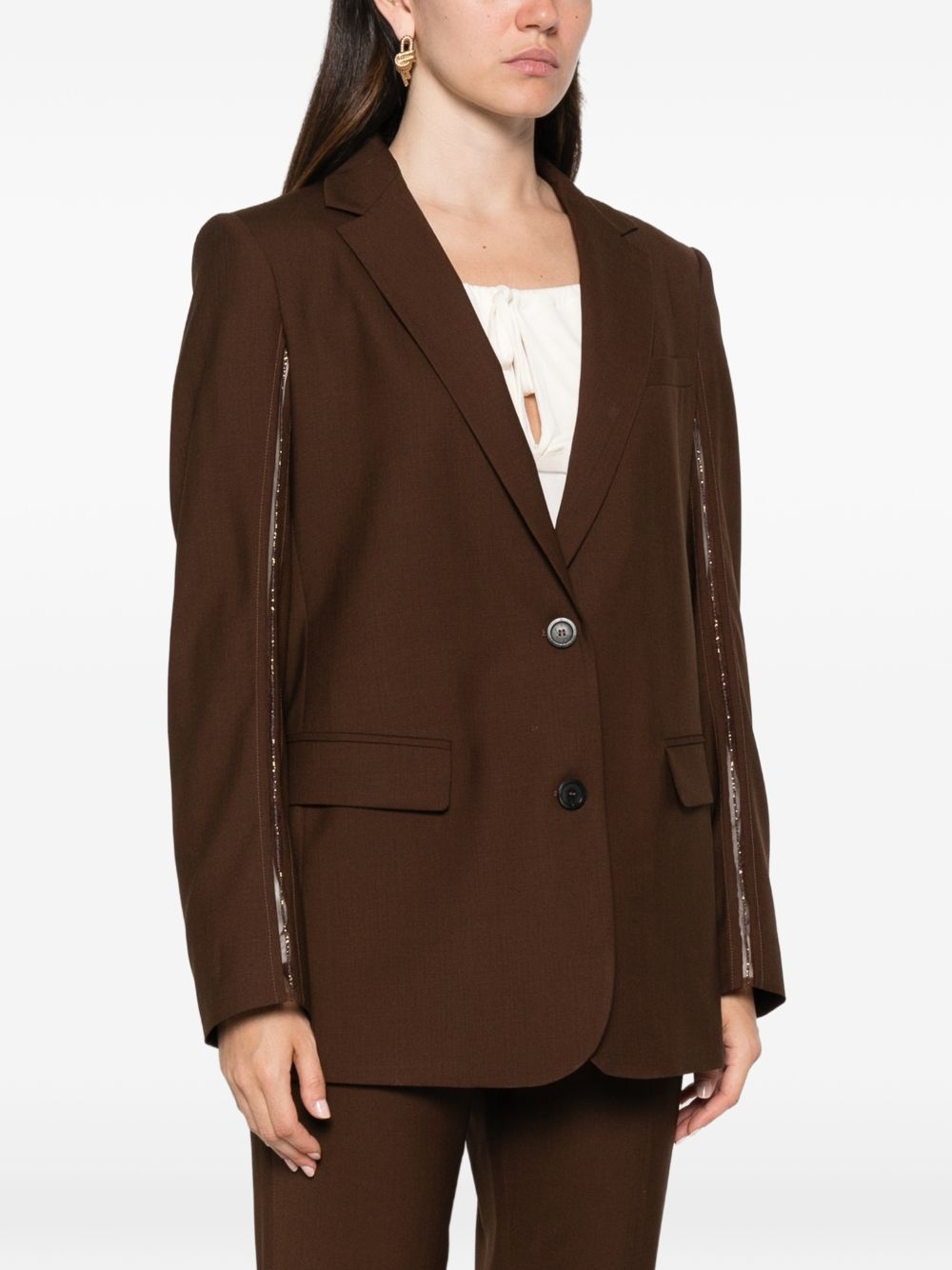 Blazer monopetto 