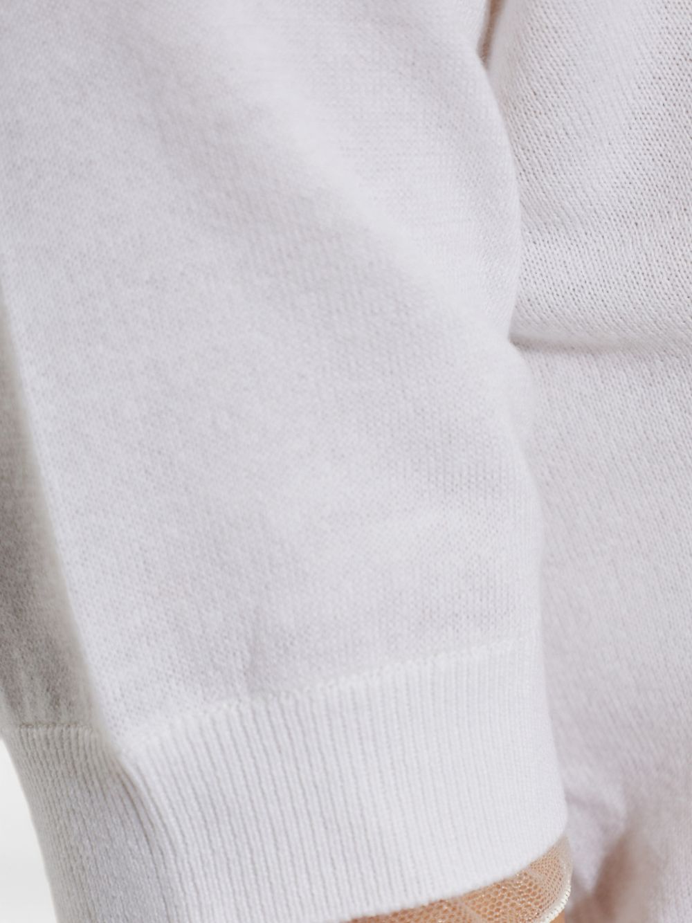 Maglia con finiture in tulle 