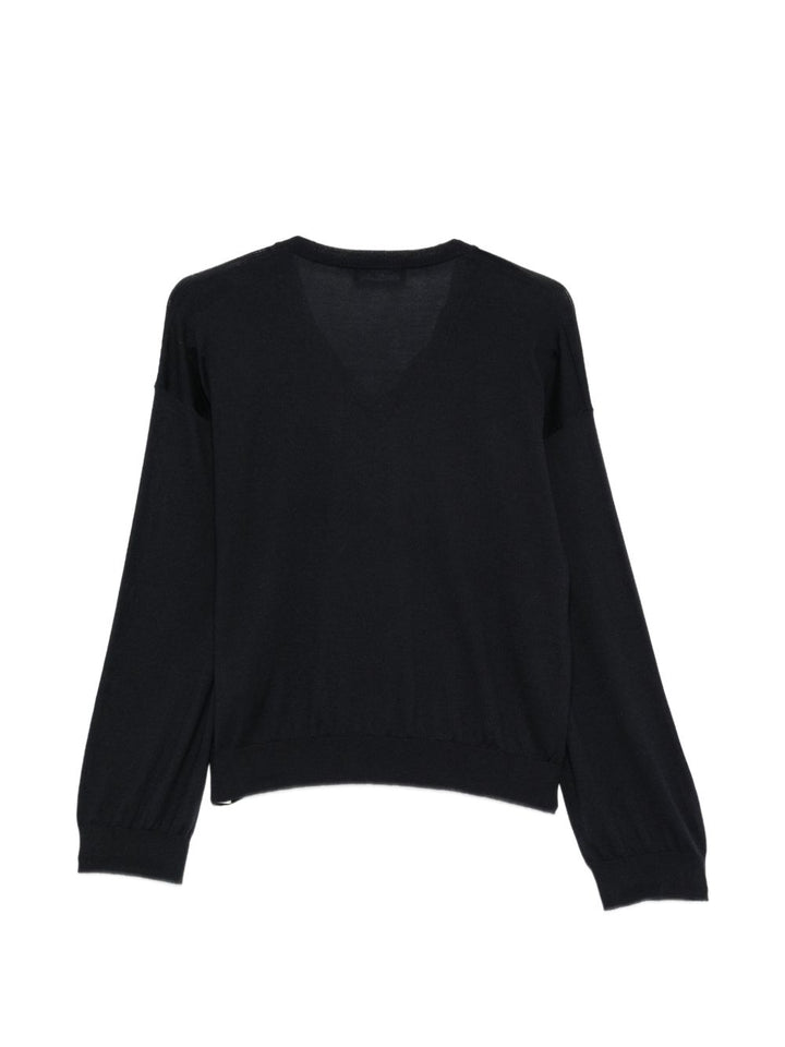 Maglione con scollo a V 
