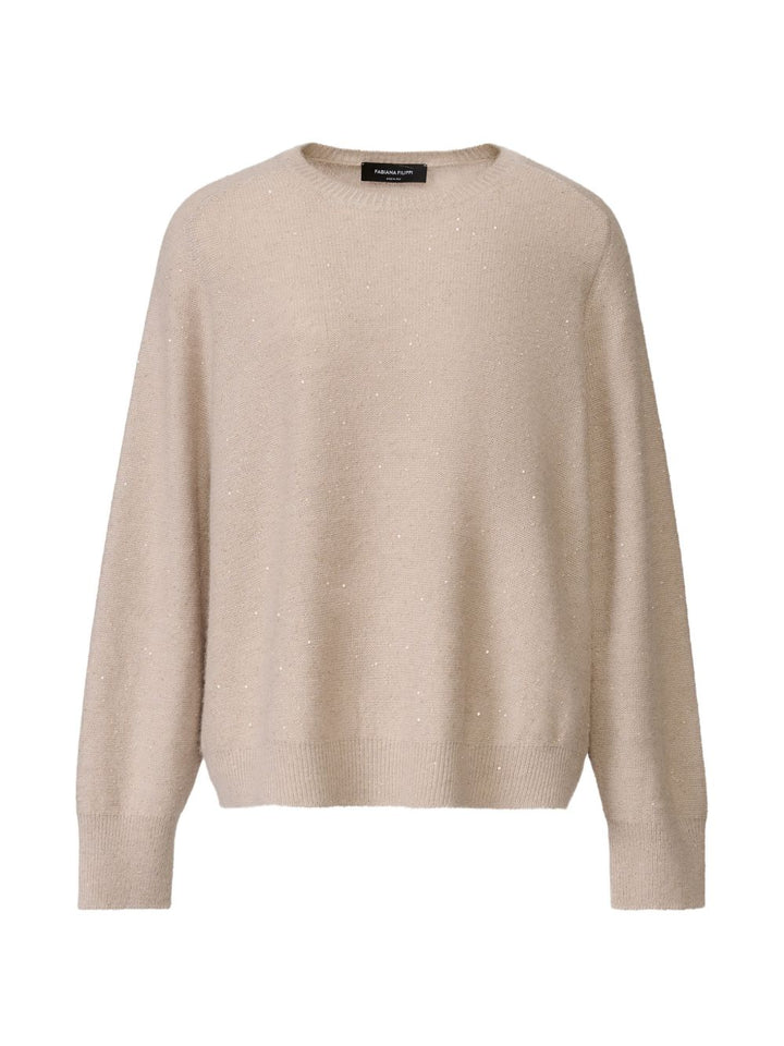 Maglione con paillettes 