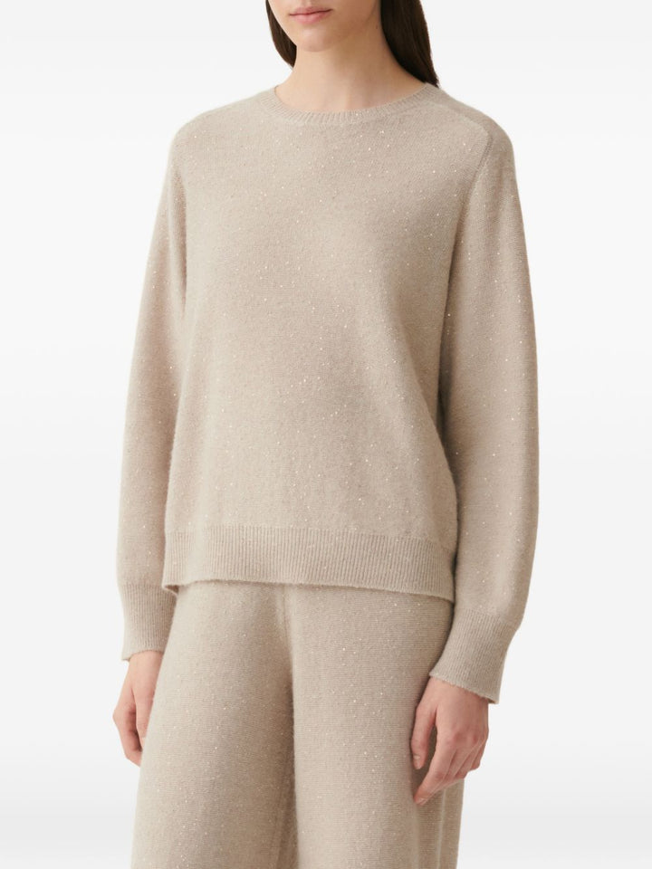 Maglione con paillettes 