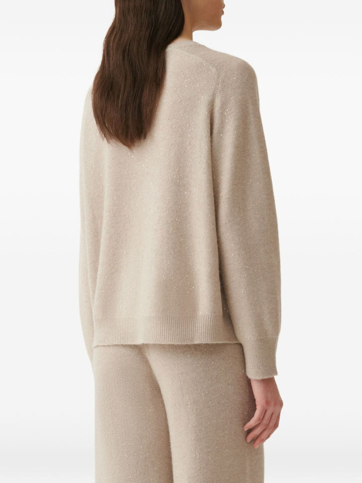 Maglione con paillettes 