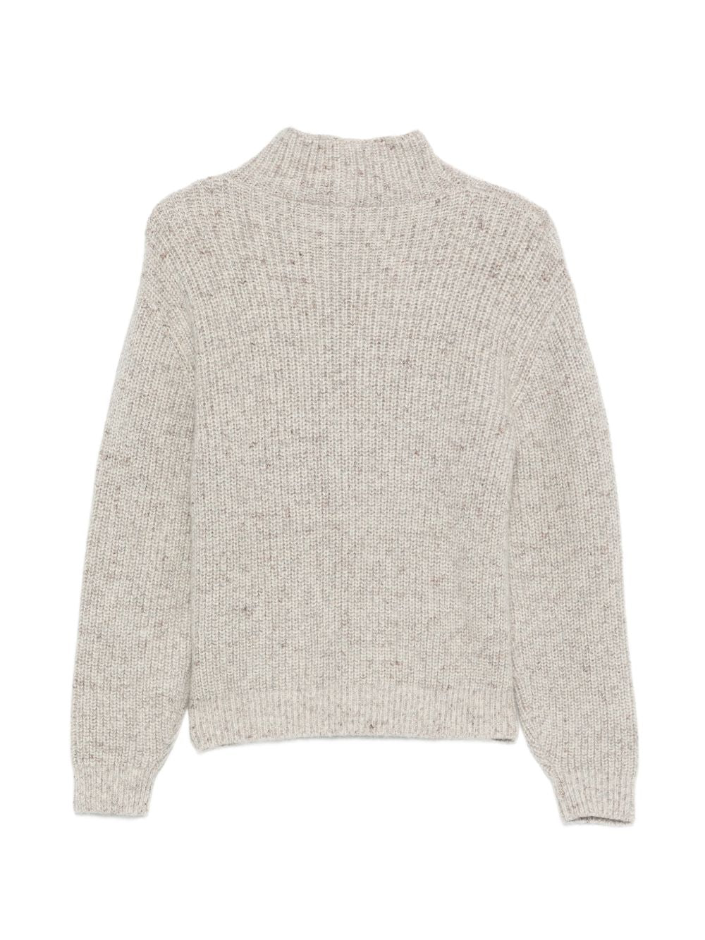 Maglione in maglia a coste 