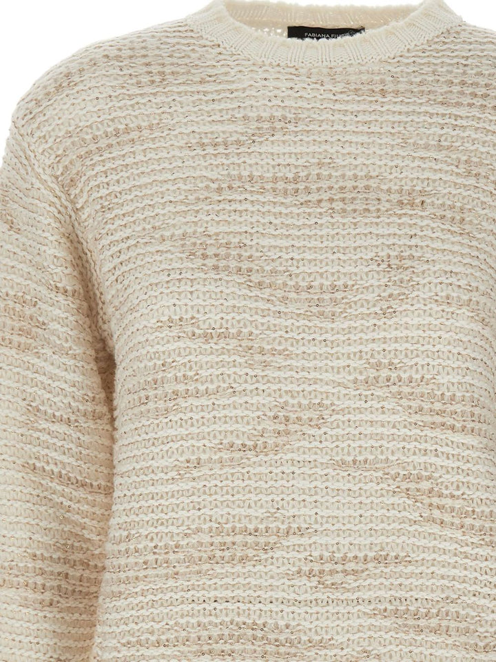 Maglione con pailettes 