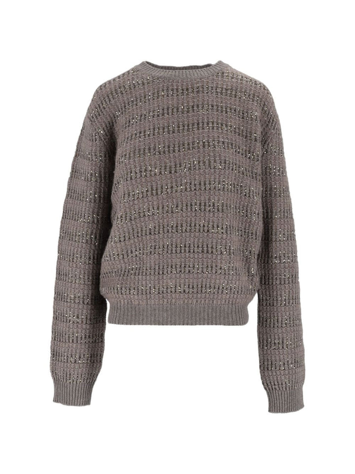 Maglione con paillettes 