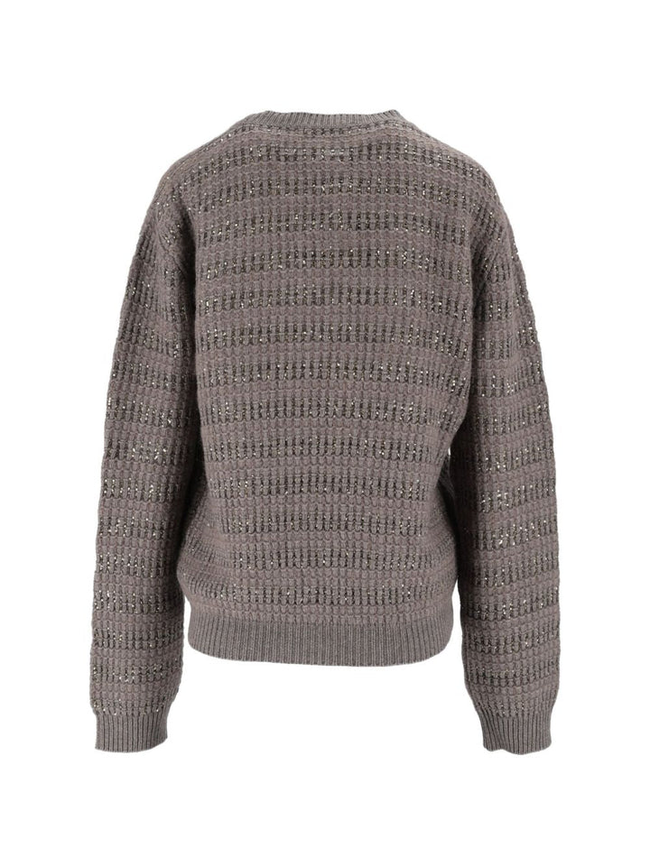 Maglione con paillettes 