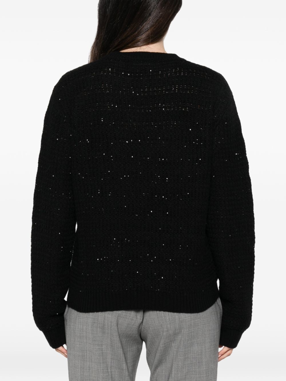 Maglione con paillettes 