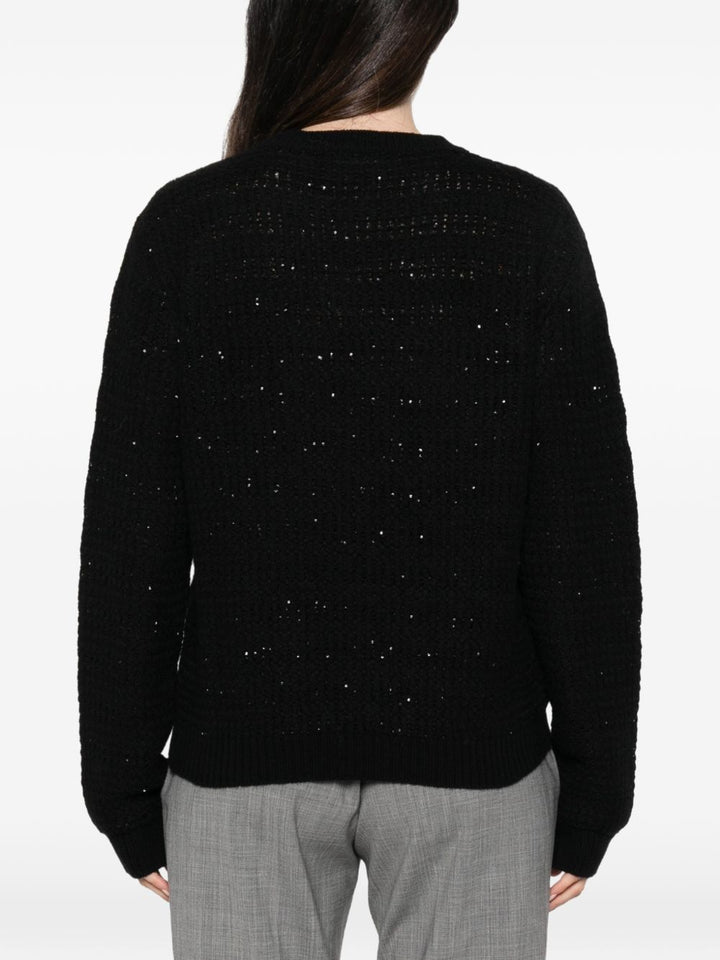 Maglione con paillettes 