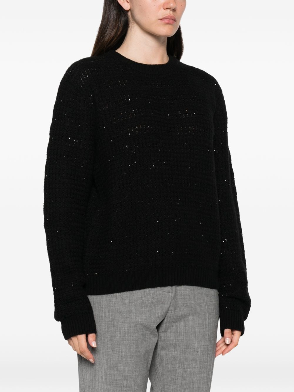 Maglione con paillettes 