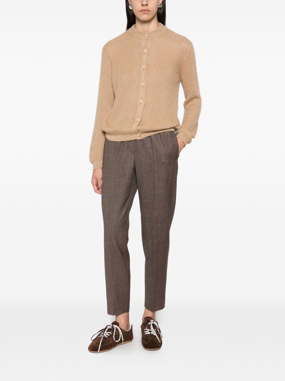 Cardigan con paillettes 