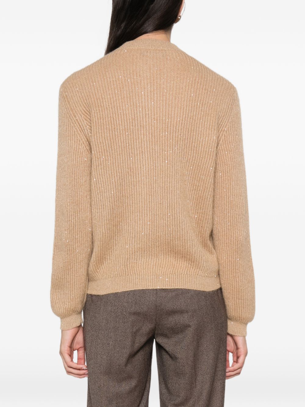 Cardigan con paillettes 