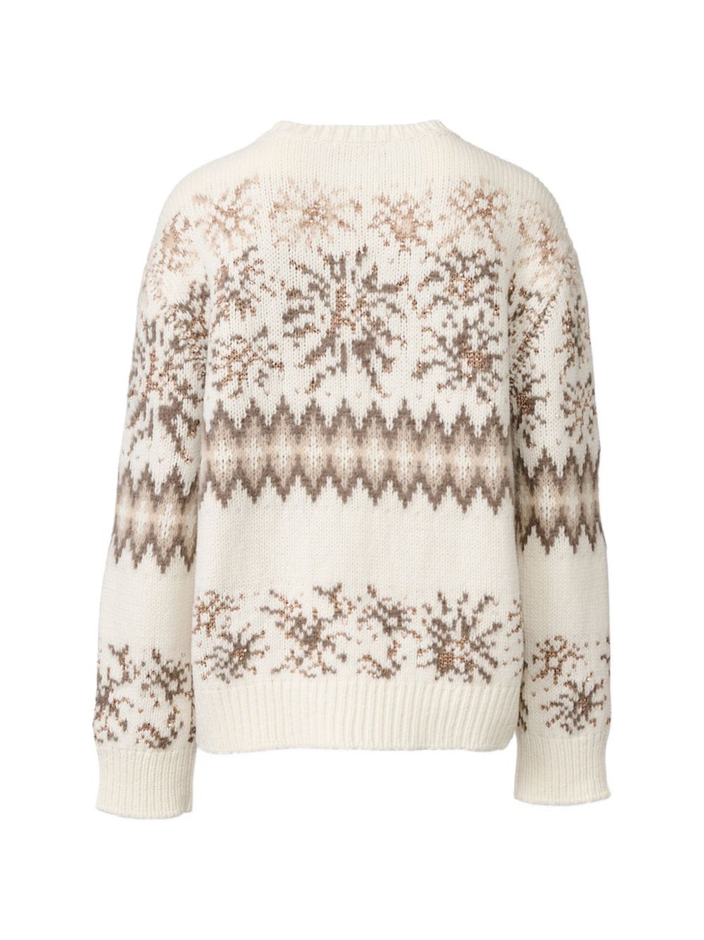 Maglione con cristalli 