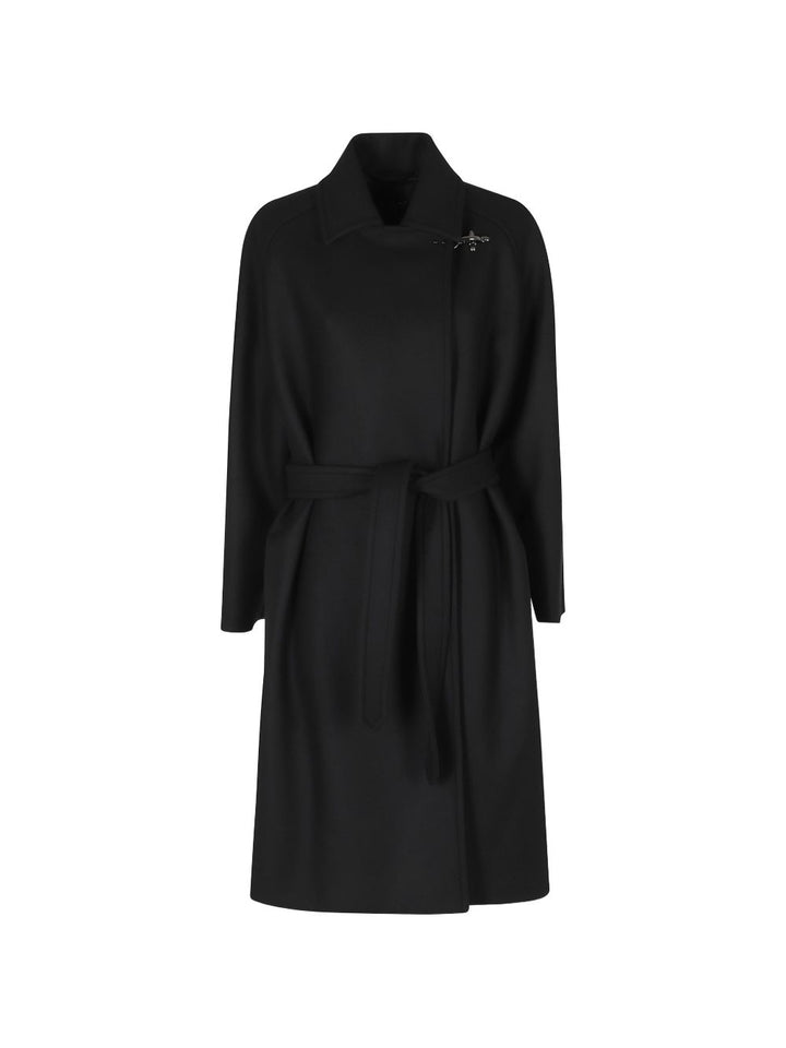 Cappotto con cintura 