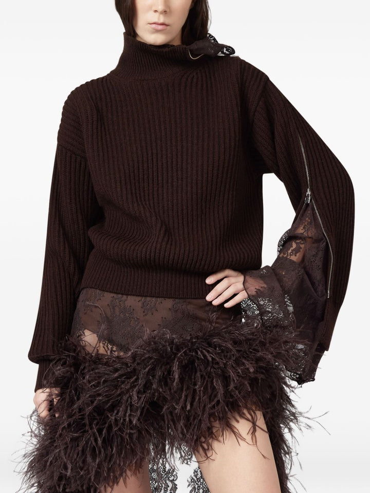 Maglione a coste 