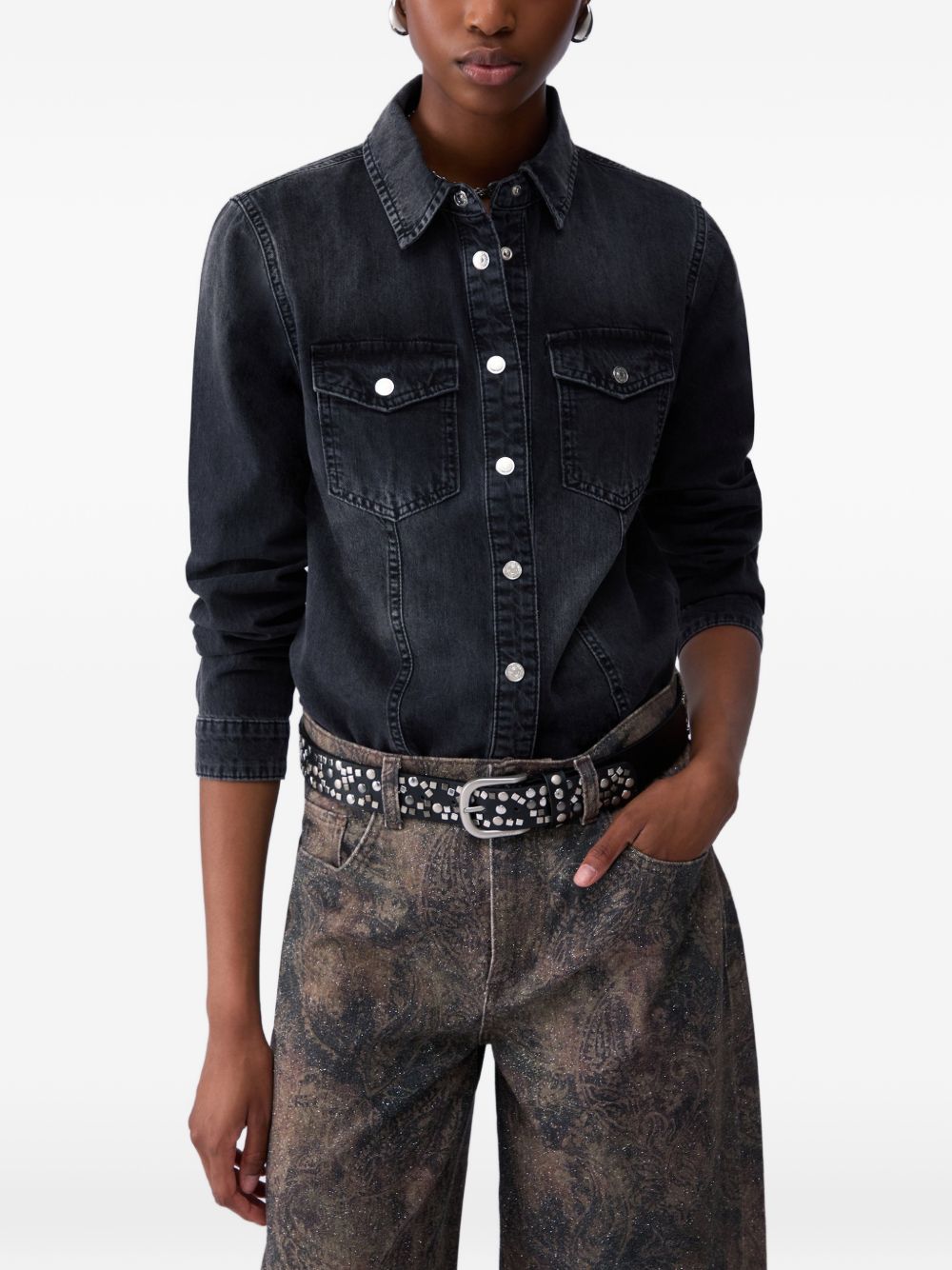 camicia di jeans slim fit di LIU JO 
