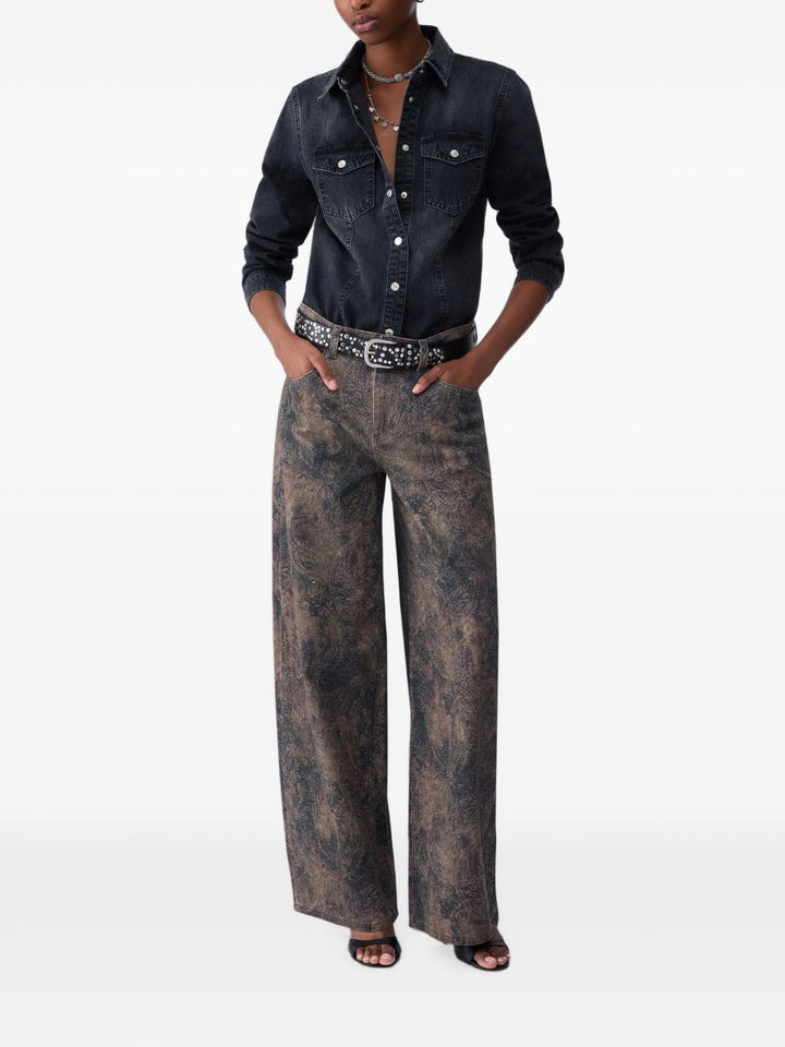 camicia di jeans slim fit di LIU JO 