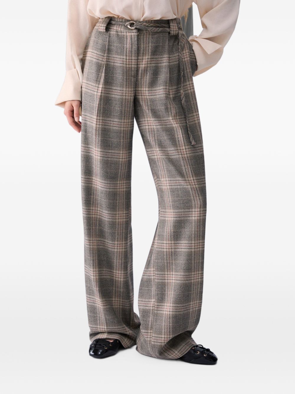 Pantaloni palazzo con cintuira di LIU JO. 