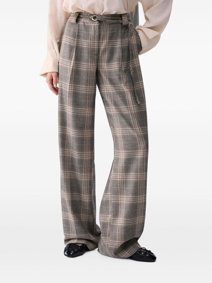 Pantaloni palazzo con cintuira di LIU JO. 