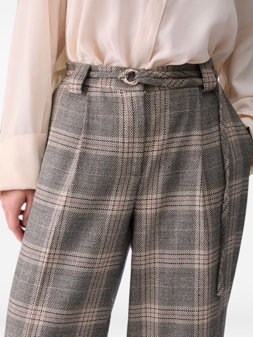 Pantaloni palazzo con cintuira di LIU JO. 