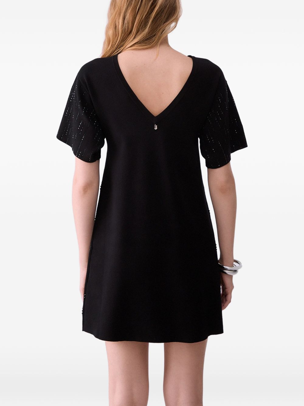 Abito in maglia con strass di Liu Jo 