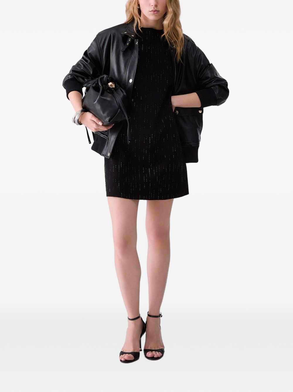 Abito in maglia con strass di Liu Jo 