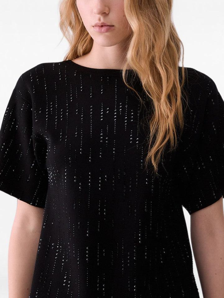 Abito in maglia con strass di Liu Jo 