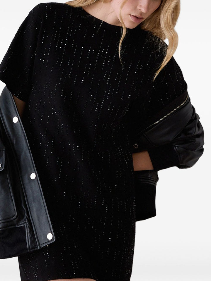 Abito in maglia con strass di Liu Jo 