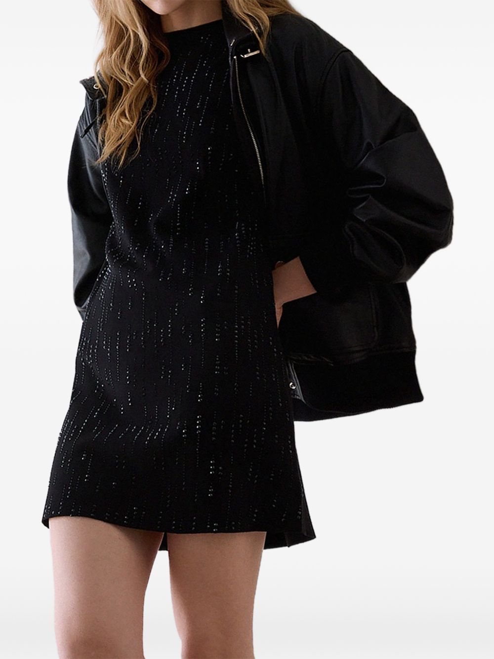 Abito in maglia con strass di Liu Jo 