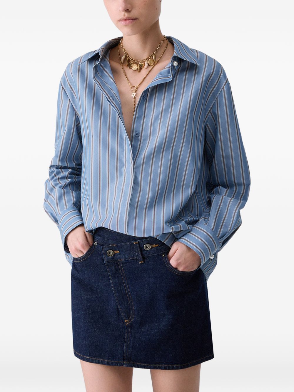Camicia con inserto in pizzo di Liu Jo 